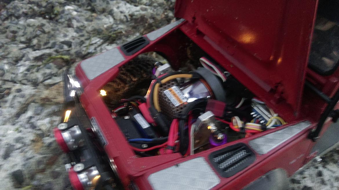 Off-Roader "ophugget"Land Rover 110"  hjemme bygget billede 5