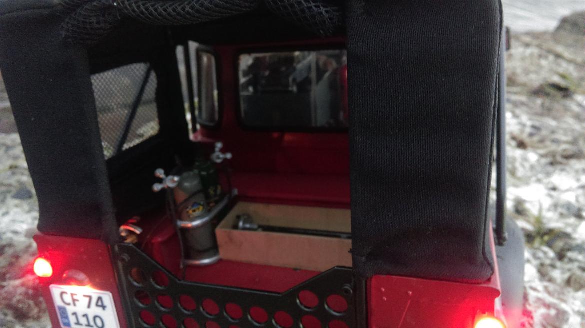 Off-Roader "ophugget"Land Rover 110"  hjemme bygget billede 14