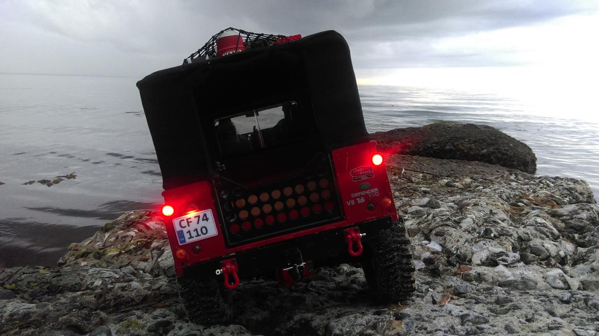 Off-Roader "ophugget"Land Rover 110"  hjemme bygget billede 8