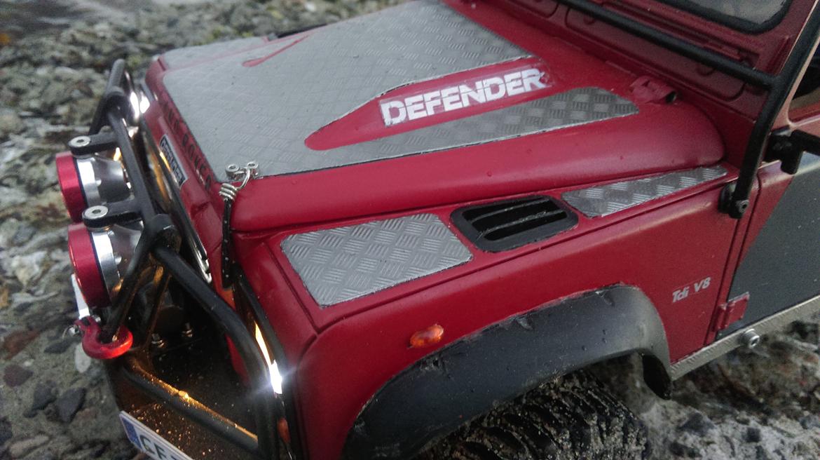 Off-Roader "ophugget"Land Rover 110"  hjemme bygget billede 6