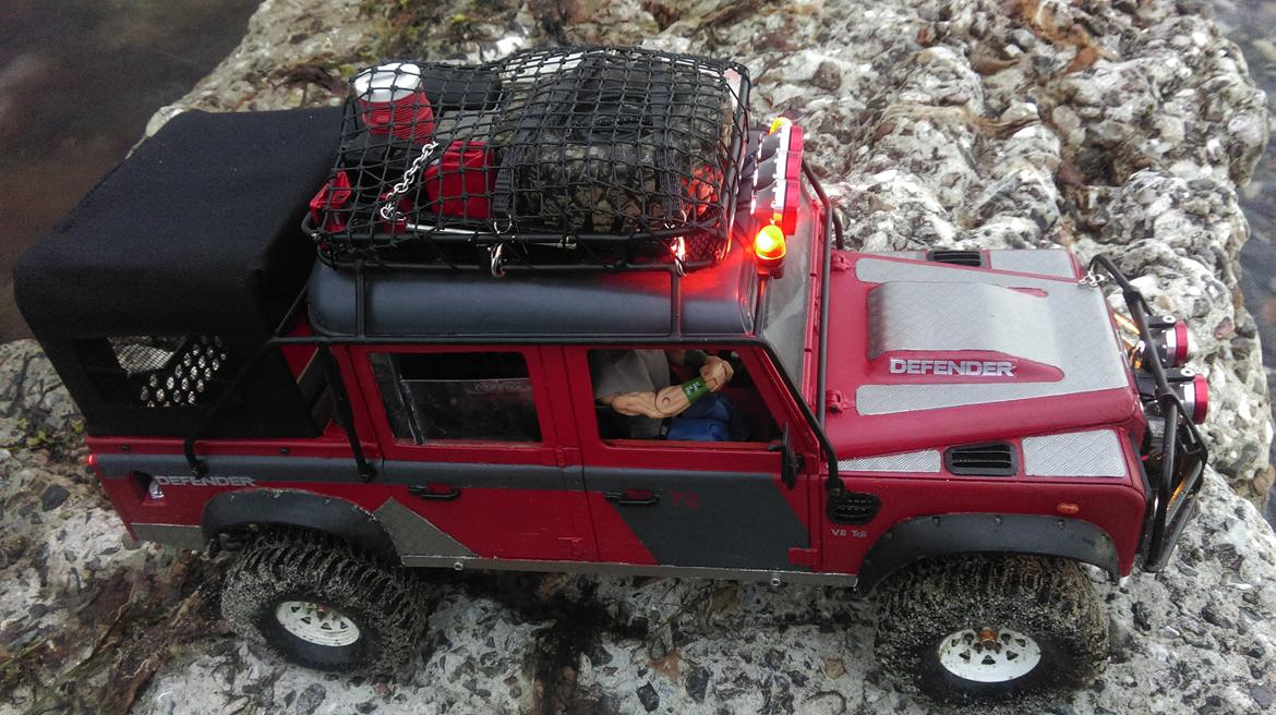 Off-Roader "ophugget"Land Rover 110"  hjemme bygget billede 2