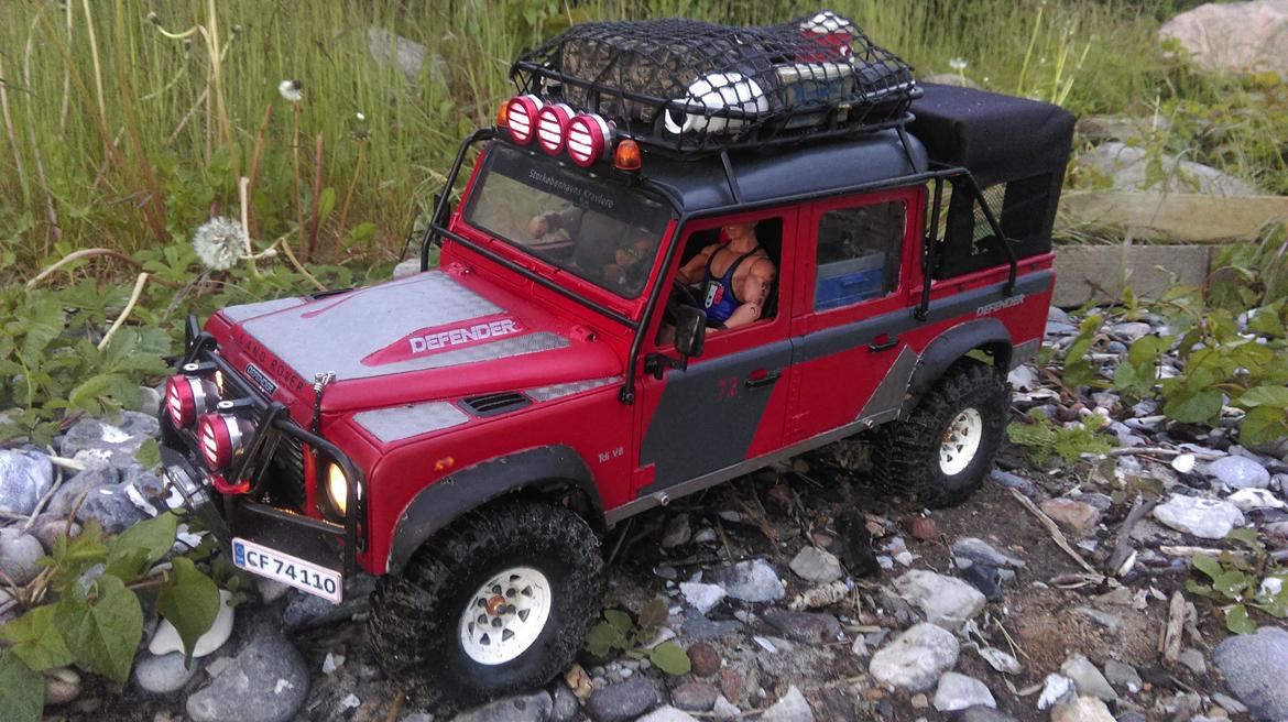 Off-Roader "ophugget"Land Rover 110"  hjemme bygget billede 1
