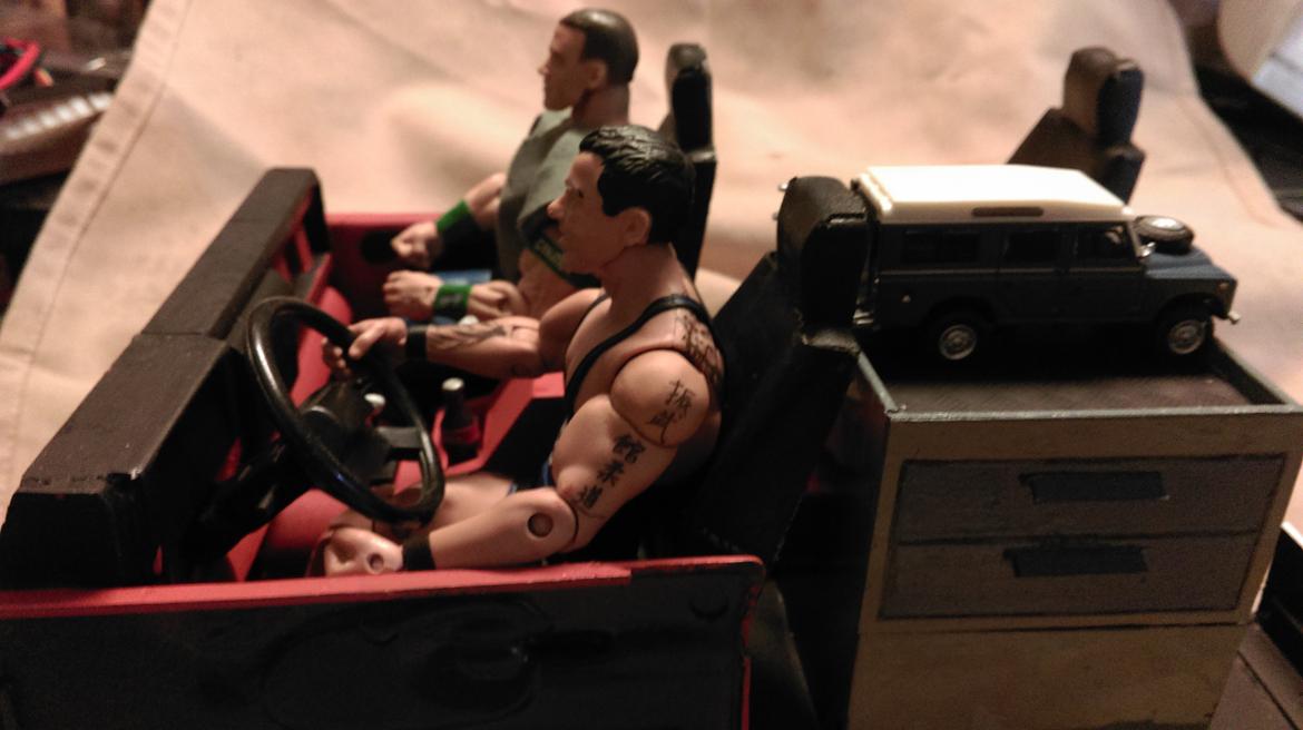 Off-Roader "ophugget"Land Rover 110"  hjemme bygget billede 17