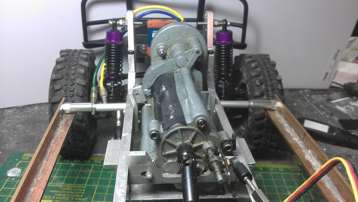 Off-Roader "ophugget"Land Rover 110"  hjemme bygget billede 19