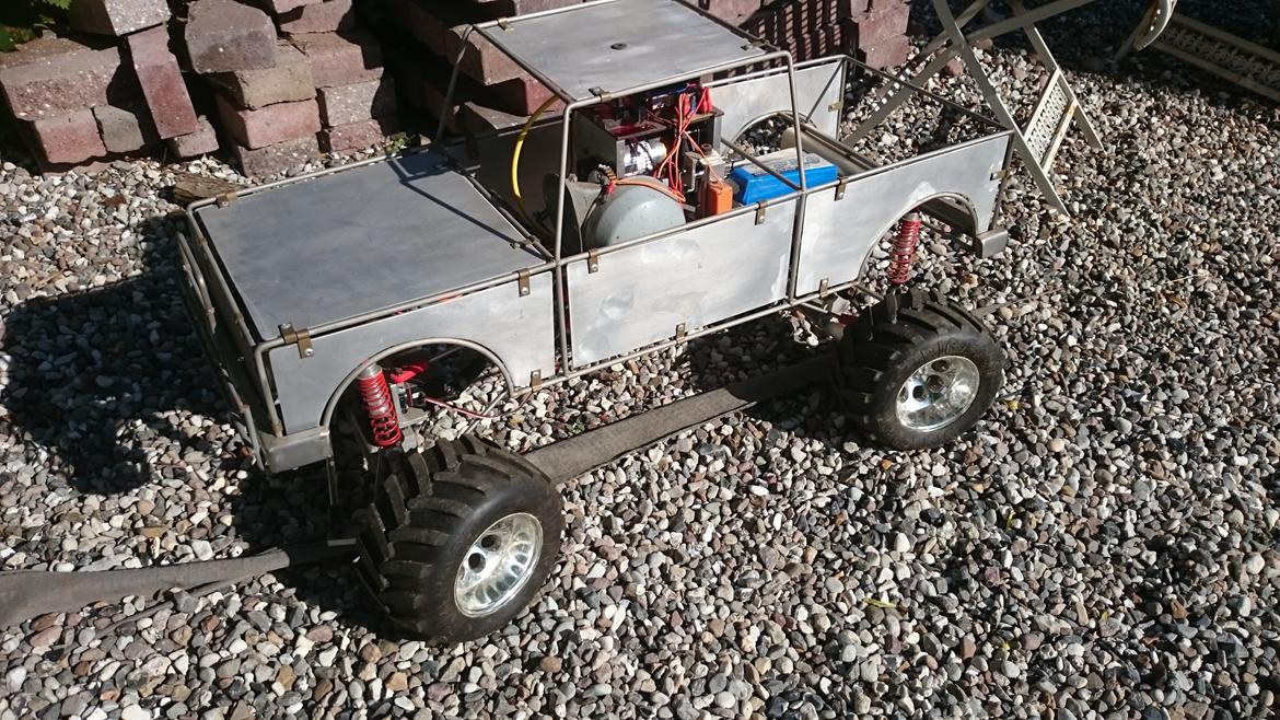 Bil 1:5 crawler "Stampe" billede 4
