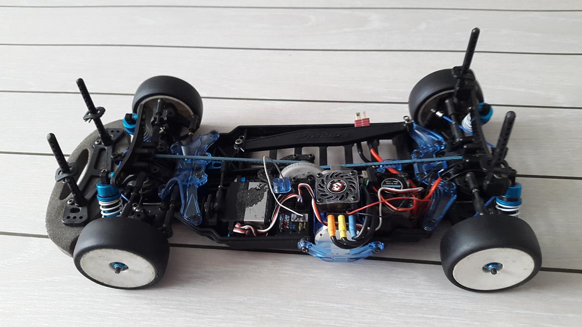 Bil Tamiya TA05 FERRARI F430 (BYT.) billede 5