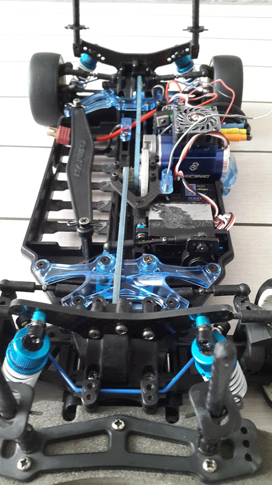 Bil Tamiya TA05 FERRARI F430 (BYT.) billede 6