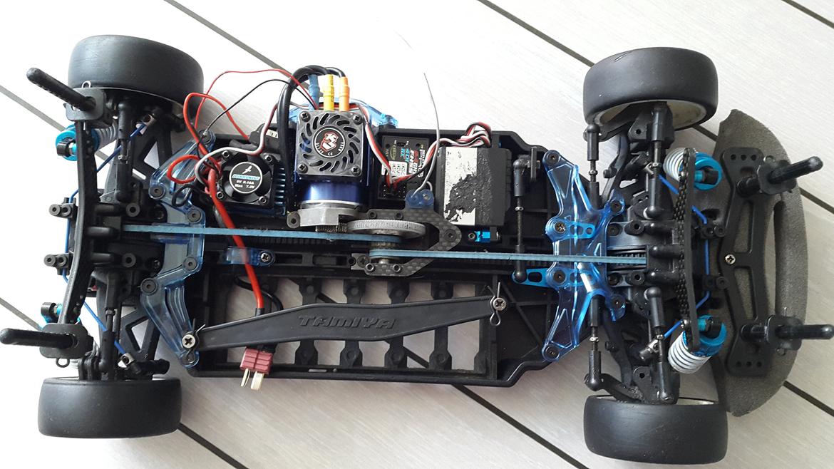 Bil Tamiya TA05 FERRARI F430 (BYT.) billede 11