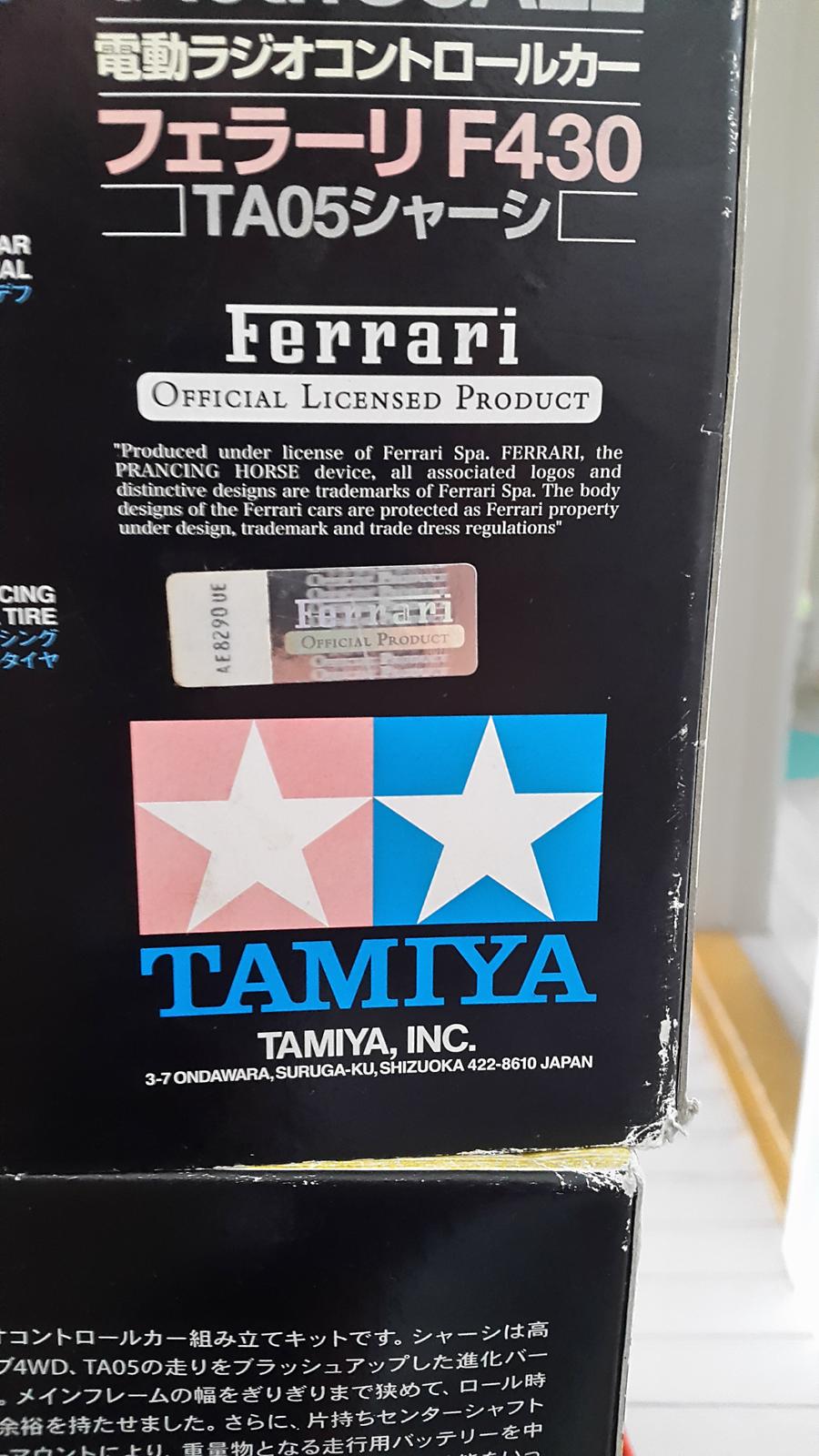 Bil Tamiya TA05 FERRARI F430 (BYT.) billede 12