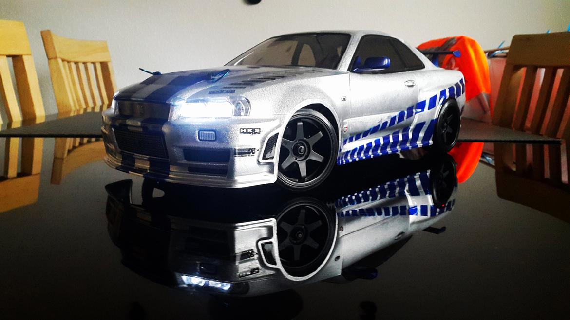 Bil Skyline R34 - Fast & Furious - HPI Sprint 2 Sport  billede 2