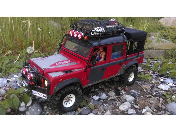 Off-Roader "ophugget"Land Rover 110"  hjemme bygget billede 1