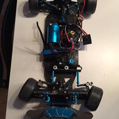 Bil Tamiya TB-03 VDS  lavet om til rwd