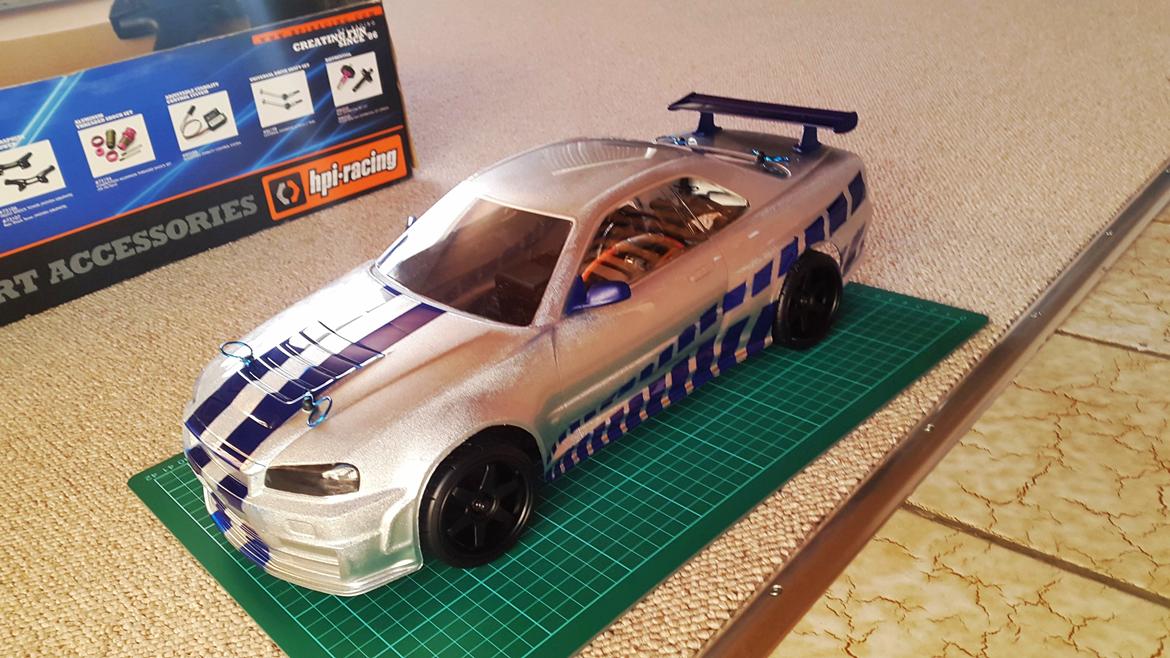 Bil Skyline R34 - Fast & Furious - HPI Sprint 2 Sport  billede 21