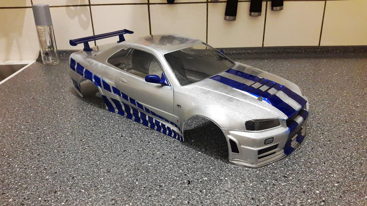 Bil Skyline R34 - Fast & Furious - HPI Sprint 2 Sport  billede 23