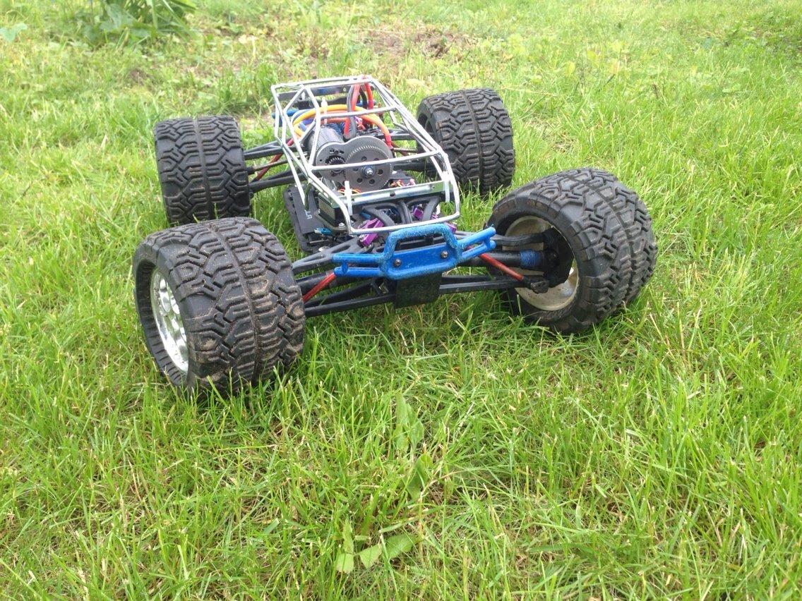 Truck Traxxas E-revo Gorillamax billede 2