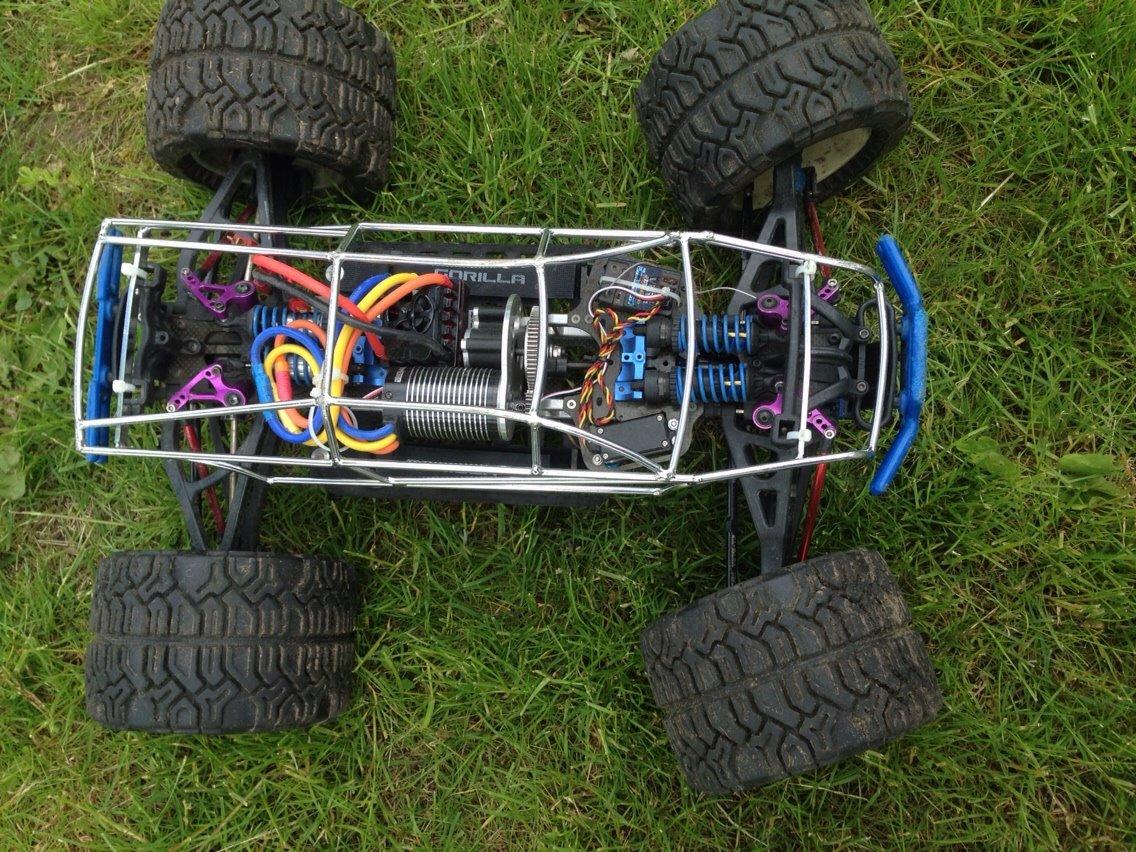 Truck Traxxas E-revo Gorillamax billede 3