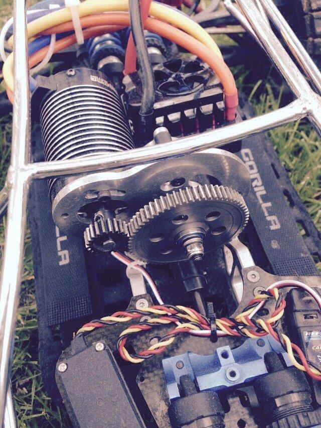 Truck Traxxas E-revo Gorillamax billede 4