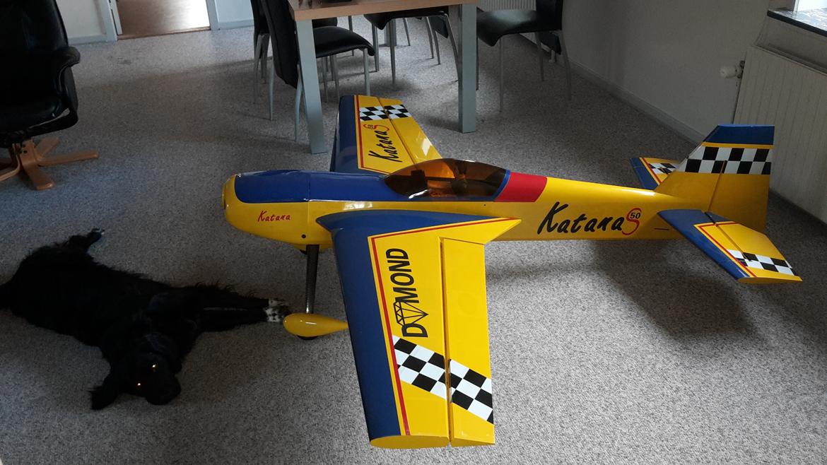Fly Flight model Katana S50  (solgt) billede 12