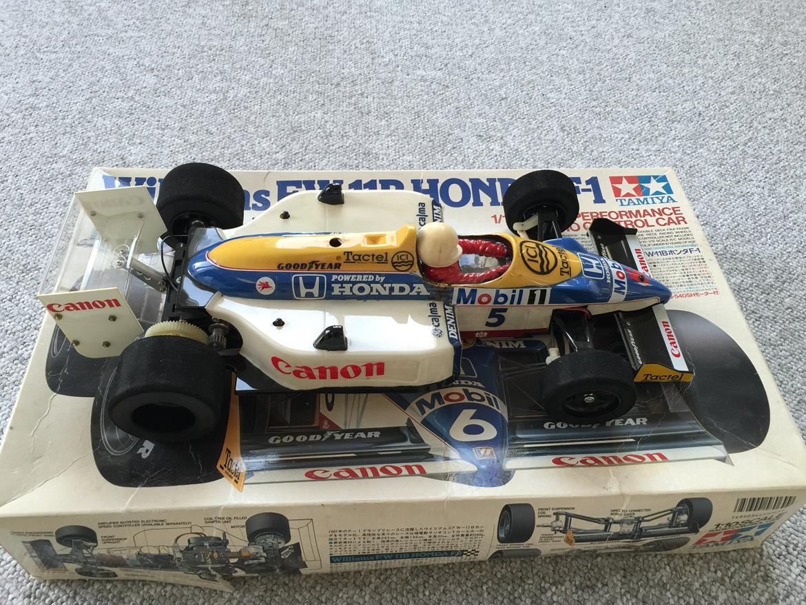 Bil Tamiya's Williams FW11B Honda F1 (1987) billede 2