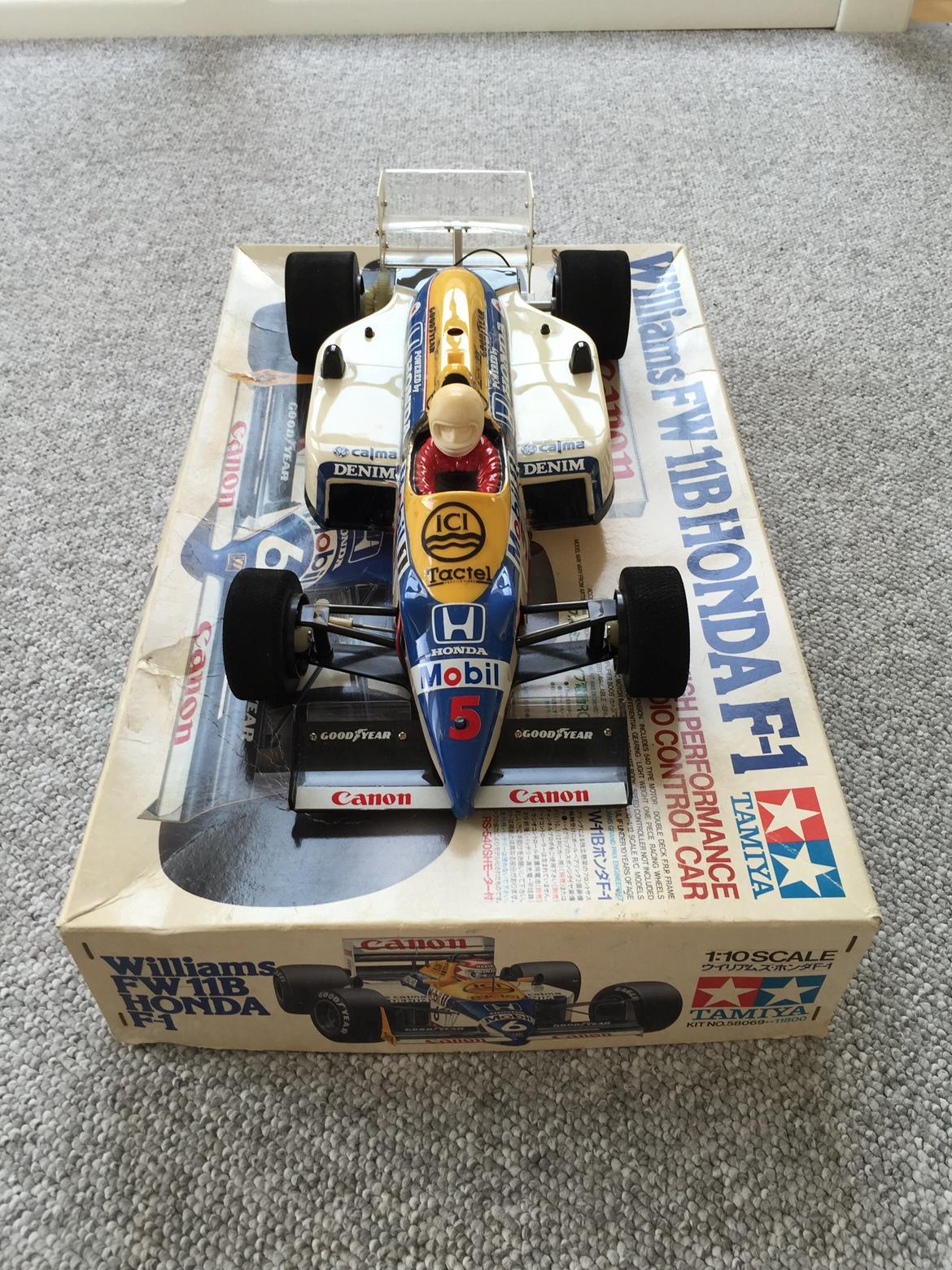 Bil Tamiya's Williams FW11B Honda F1 (1987) billede 3