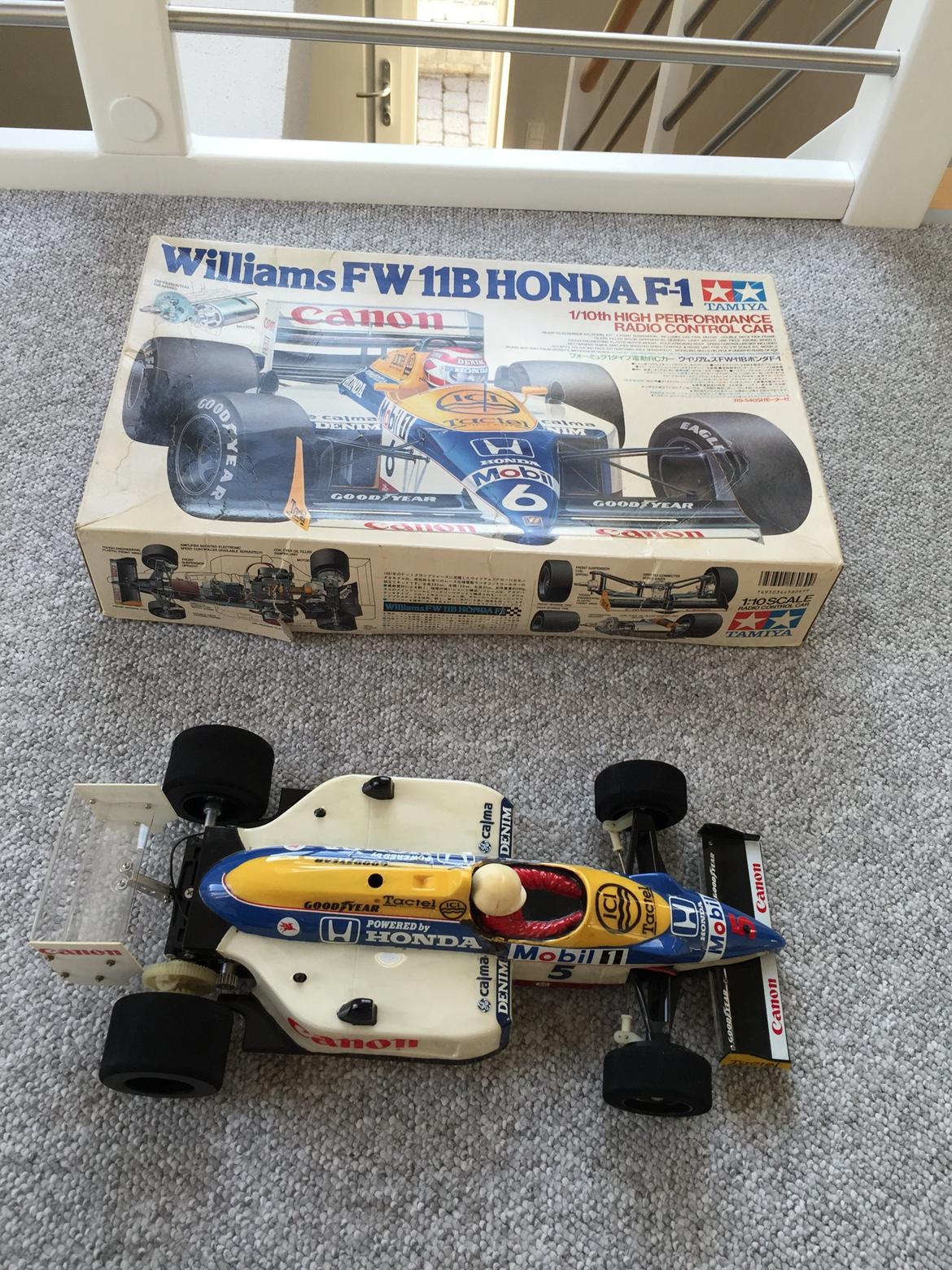 Bil Tamiya's Williams FW11B Honda F1 (1987) billede 5