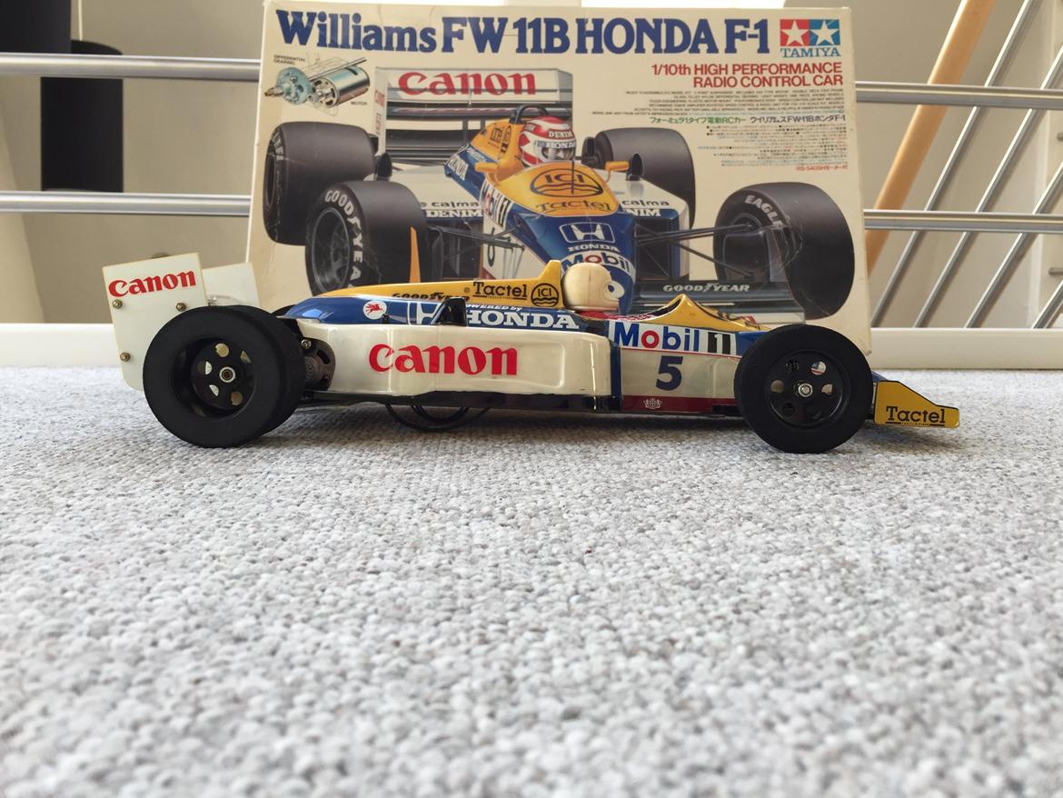 Bil Tamiya's Williams FW11B Honda F1 (1987) billede 6