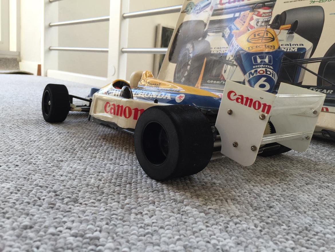 Bil Tamiya's Williams FW11B Honda F1 (1987) billede 9