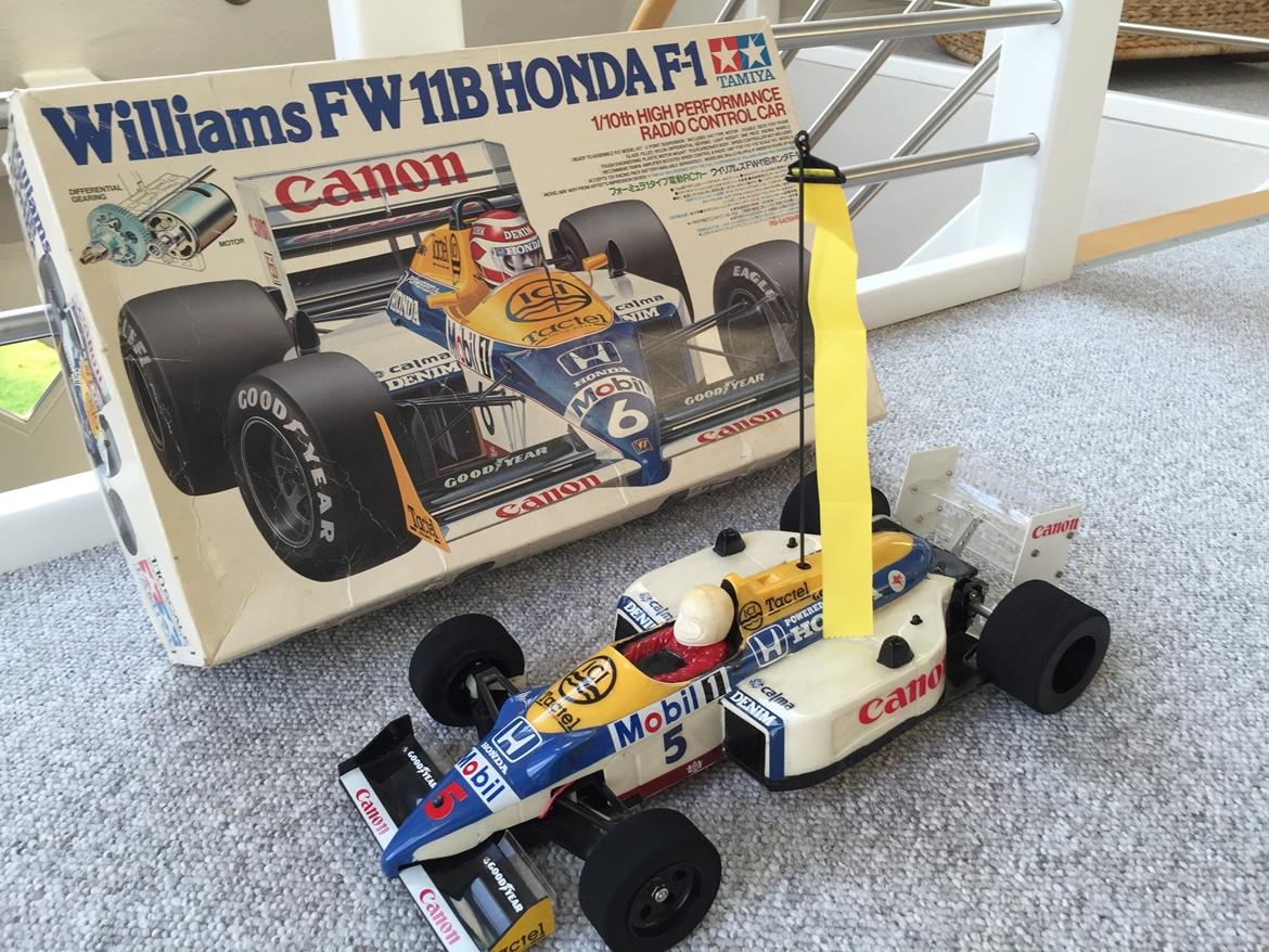 Bil Tamiya's Williams FW11B Honda F1 (1987) billede 19
