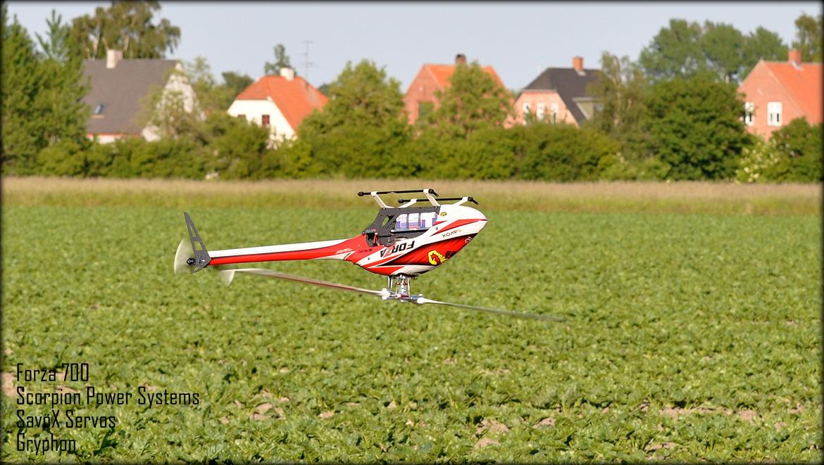 Helikopter JR Forza 700 billede 6