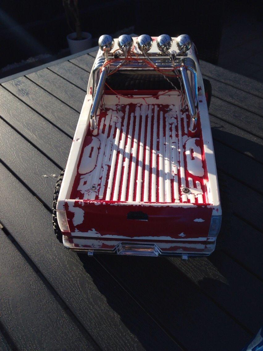 Truck Tamiya Ford F350 High lift(solgt) billede 3