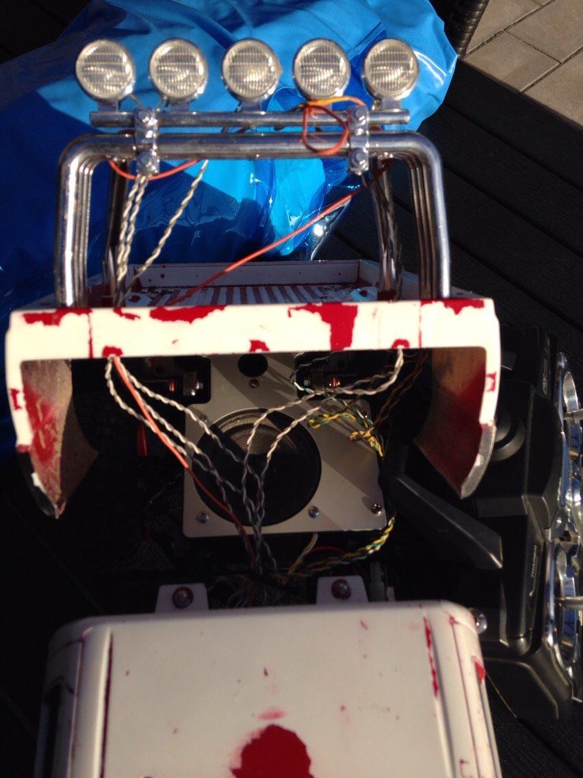 Truck Tamiya Ford F350 High lift(solgt) billede 6