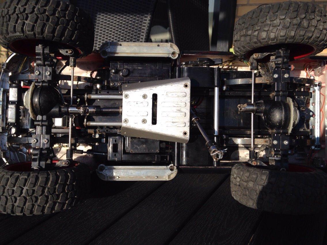 Truck Tamiya Ford F350 High lift(solgt) billede 8