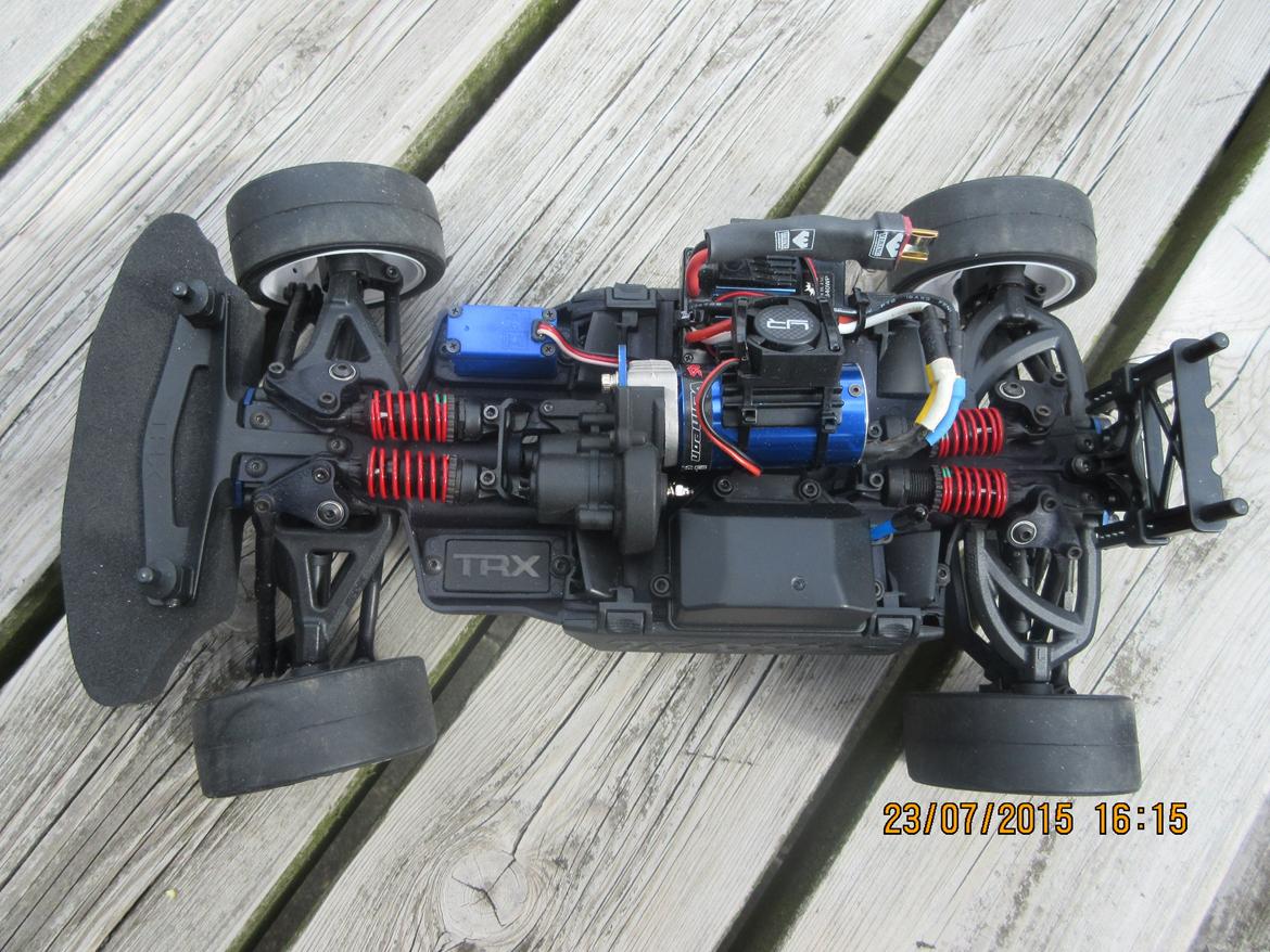 Bil Traxxas VXL 1/16 Rally. billede 14