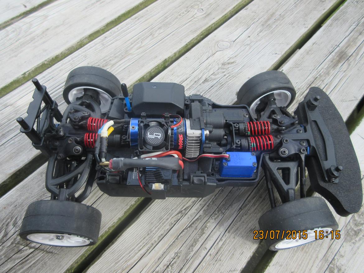 Bil Traxxas VXL 1/16 Rally. billede 15