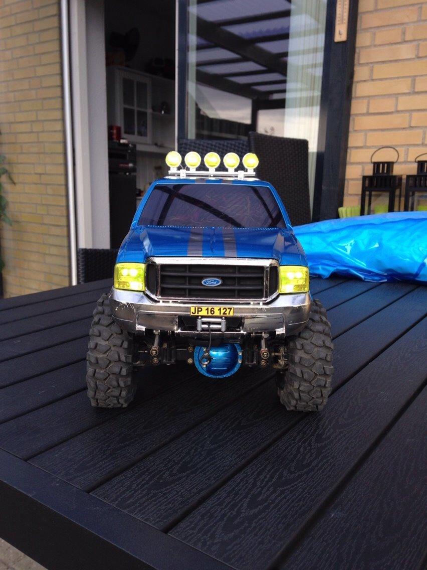 Truck Tamiya Ford F350 High lift(solgt) billede 10