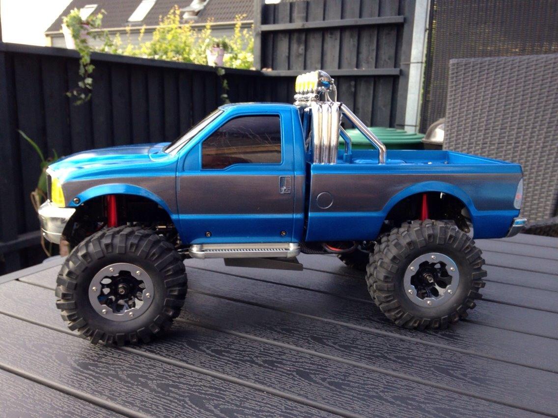 Truck Tamiya Ford F350 High lift(solgt) billede 12