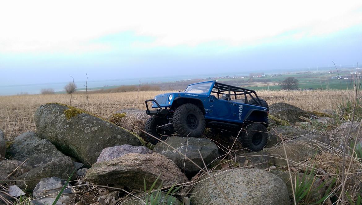 Bil AXIAL SCX10 JeeP Wrangler Unlimited Rubicon KIT billede 1