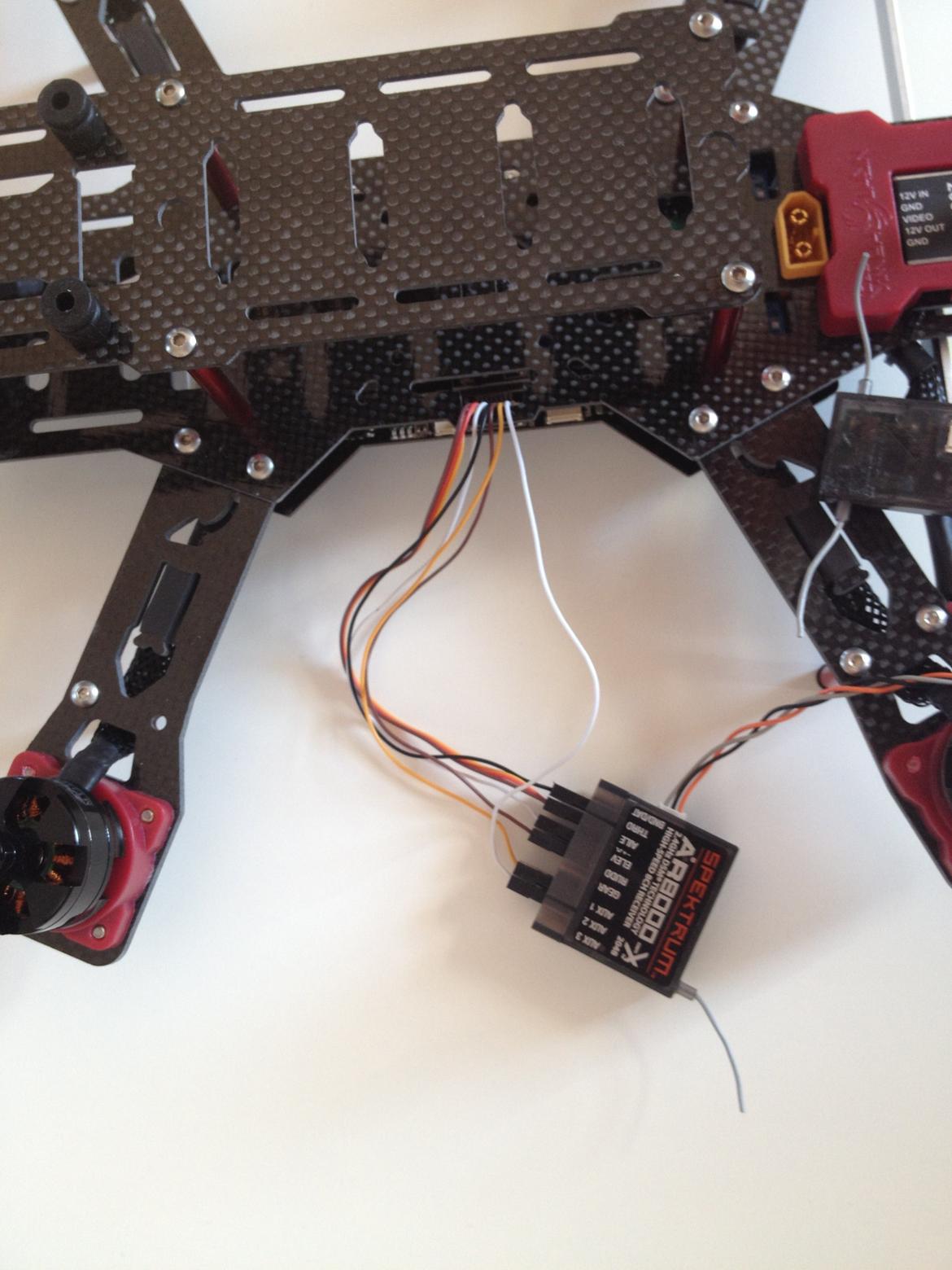 Multirotor Night Hawk Pro 280 - 8 K modtager med satt. billede 5