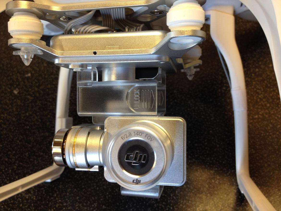 Multirotor DJI Phantom 2 Vision+ V3 - Gimball holder, med dæmper billede 15