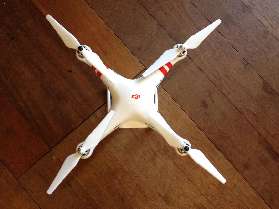 Multirotor DJI Phantom 2 Vision+ V3 - Uden prop beskytter vil aldrig flyve uden billede 19