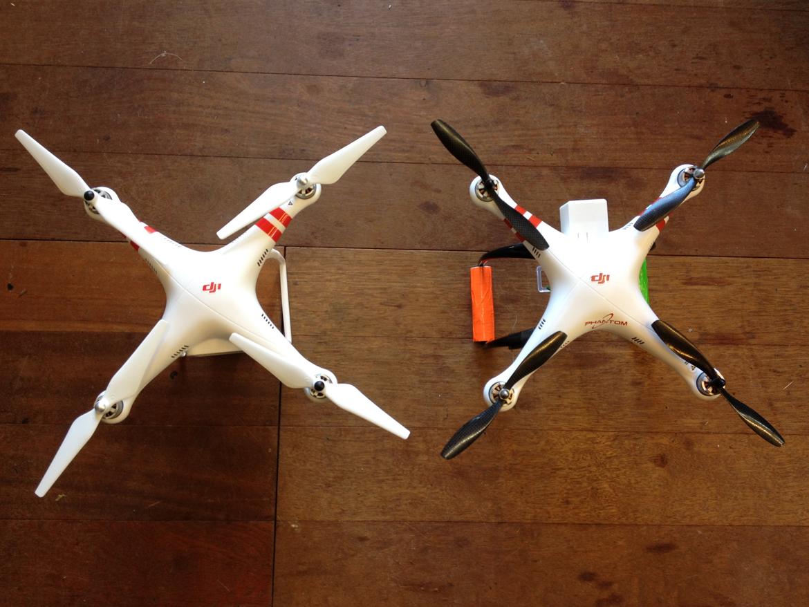 Multirotor DJI Phantom 2 Vision+ V3 - Phanthom 1 Vs. Phanthom 2 billede 20