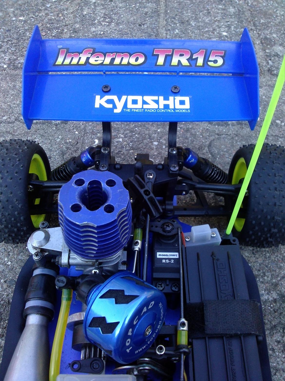 Buggy Off-Road Kyosho Inferno TR15 RTR billede 18