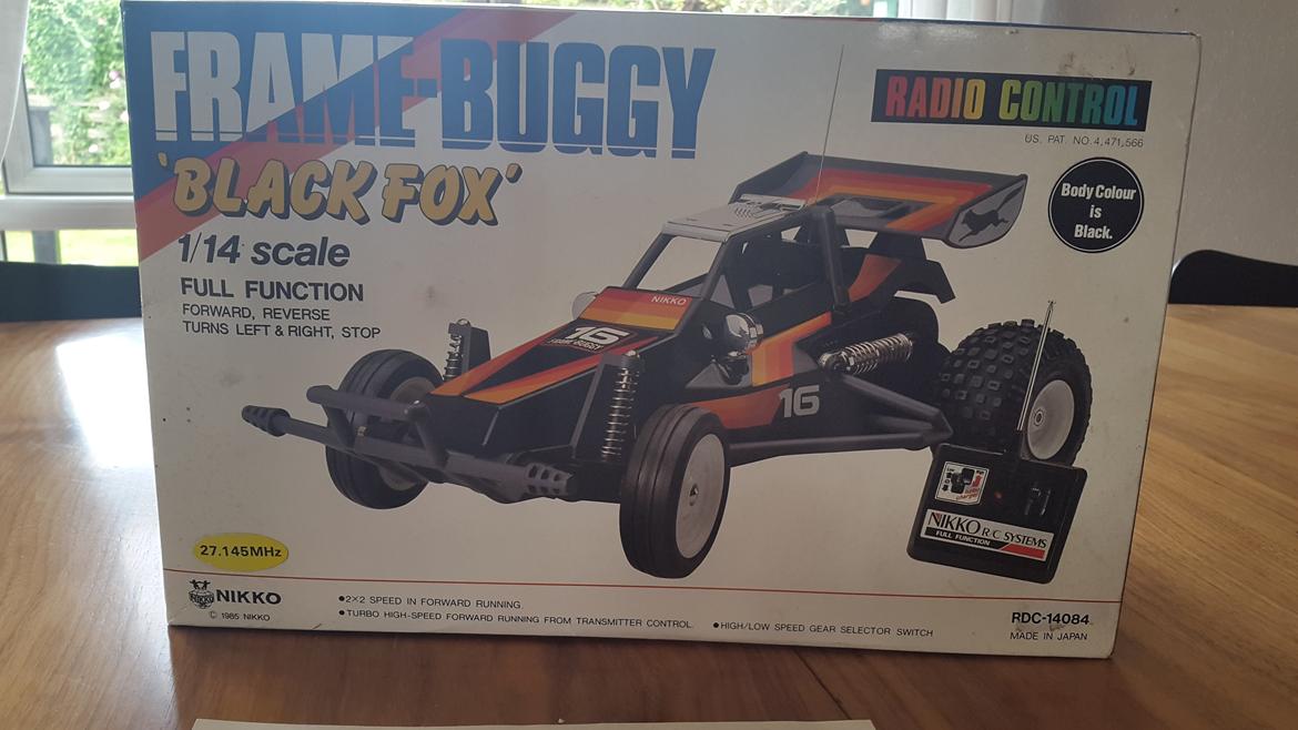 Buggy Nikko Frame Buggy" Black Fox " billede 3