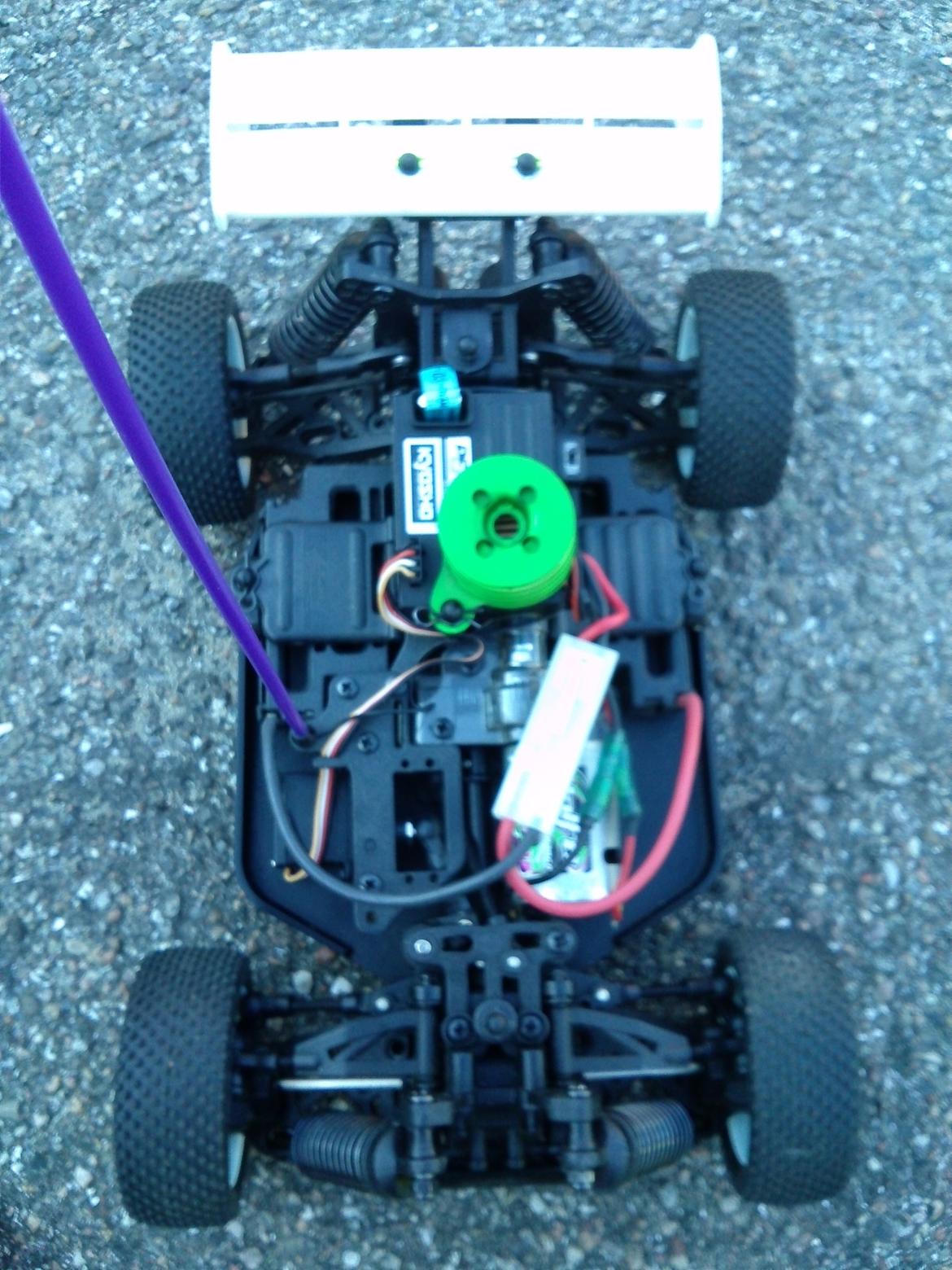 Buggy Off-Road Kyosho Mini Inferno RTR T1 billede 12