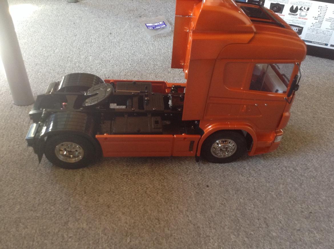 Lastbiler Scania R470 highline Orange Edition billede 4