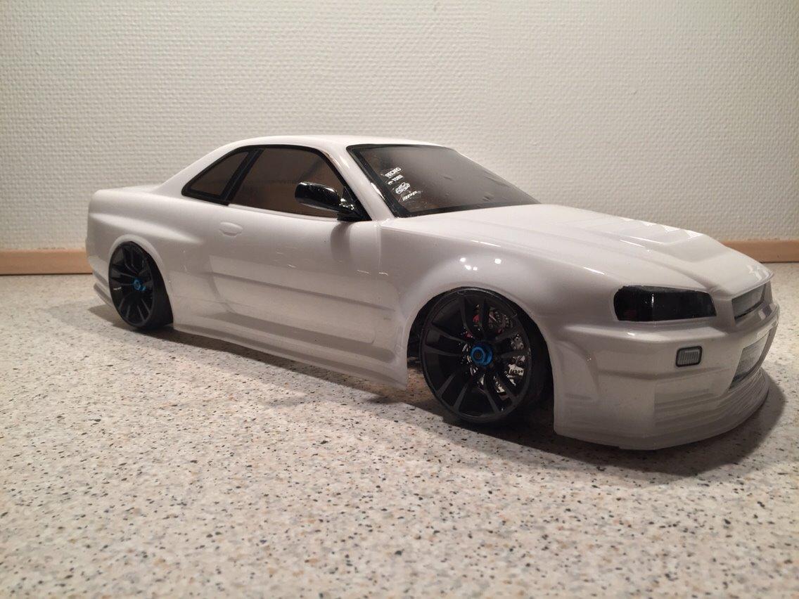 Bil Tamiya TB-03 VDS  lavet om til rwd billede 10