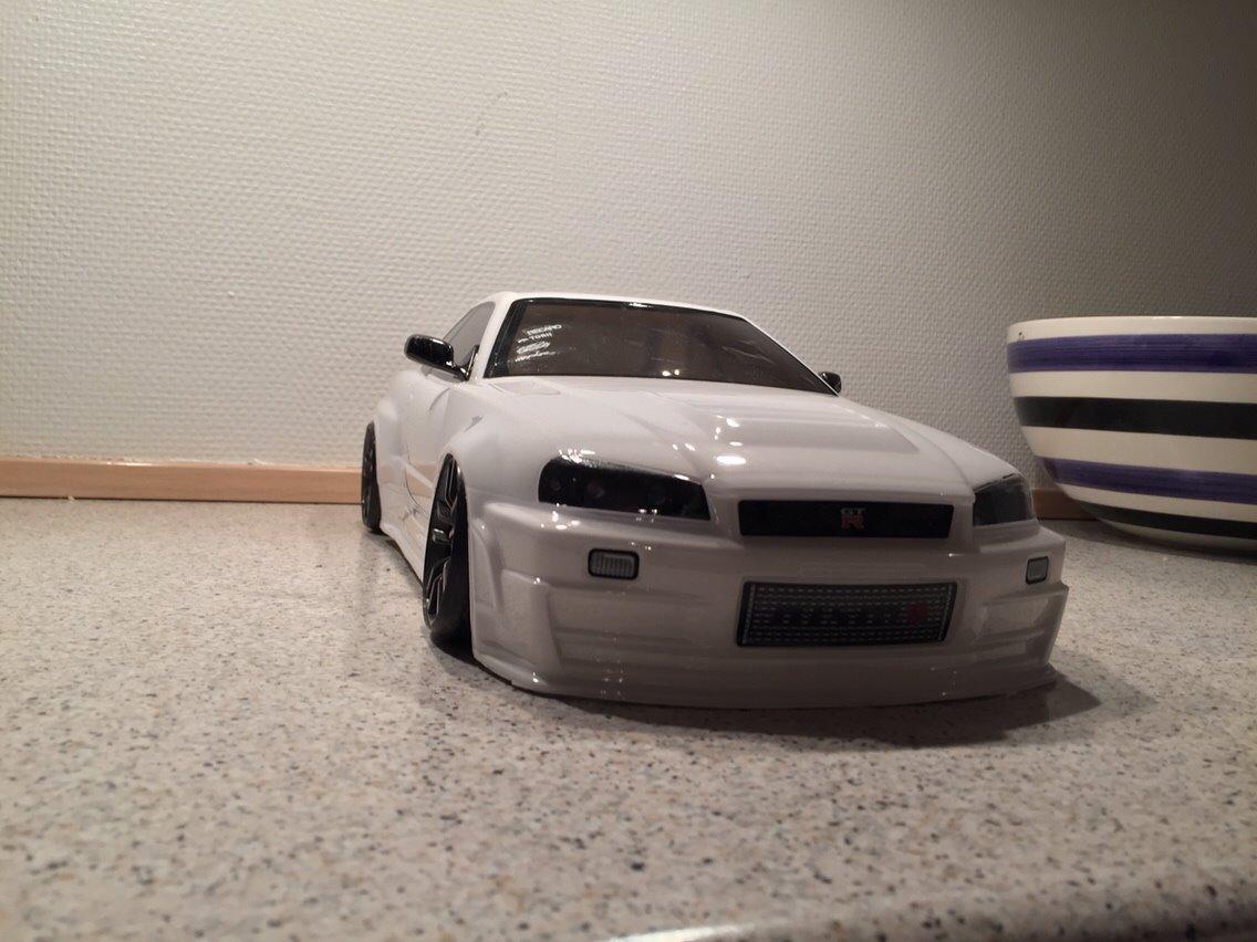 Bil Tamiya TB-03 VDS  lavet om til rwd billede 11