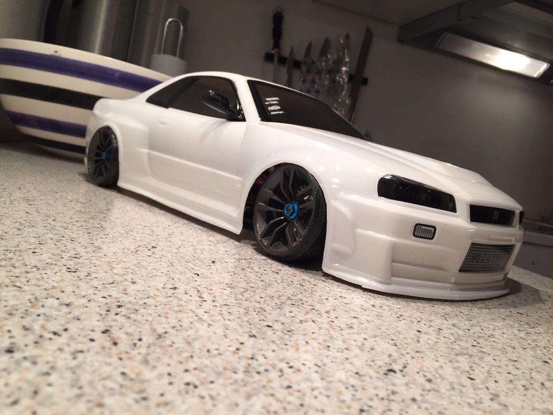 Bil Tamiya TB-03 VDS  lavet om til rwd billede 16