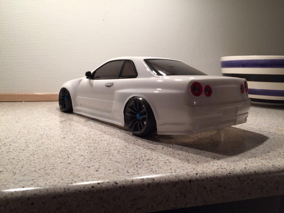 Bil Tamiya TB-03 VDS  lavet om til rwd billede 19