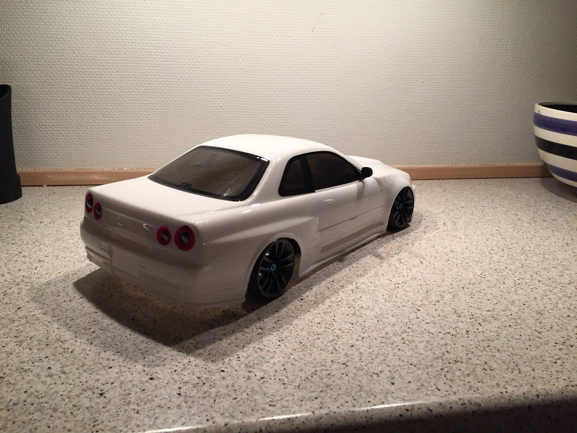 Bil Tamiya TB-03 VDS  lavet om til rwd billede 23